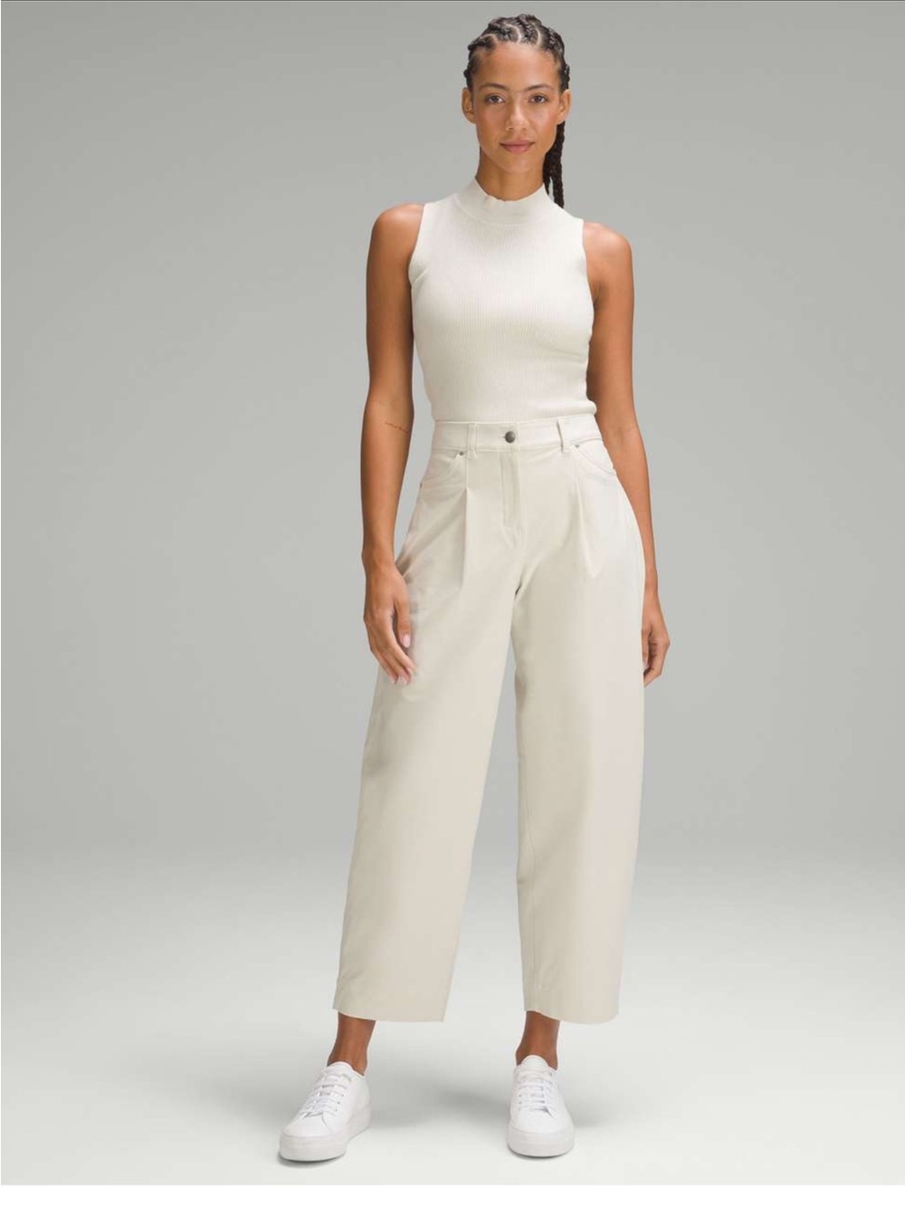Lululemon City Sleek Barrel-Leg Pant *Light Utilitech
Bone